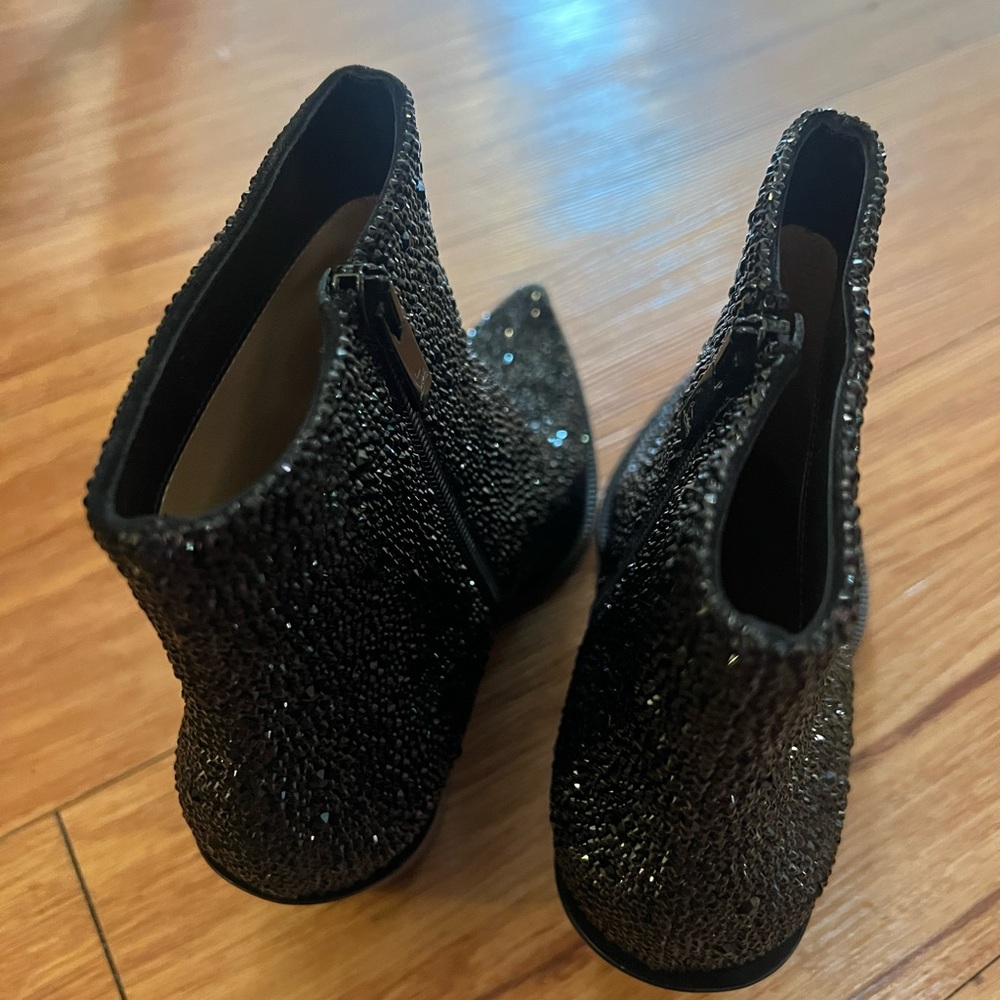 Brand new Christian Louboutin sparkle cowboy boots S37 - Picture 6 of 9